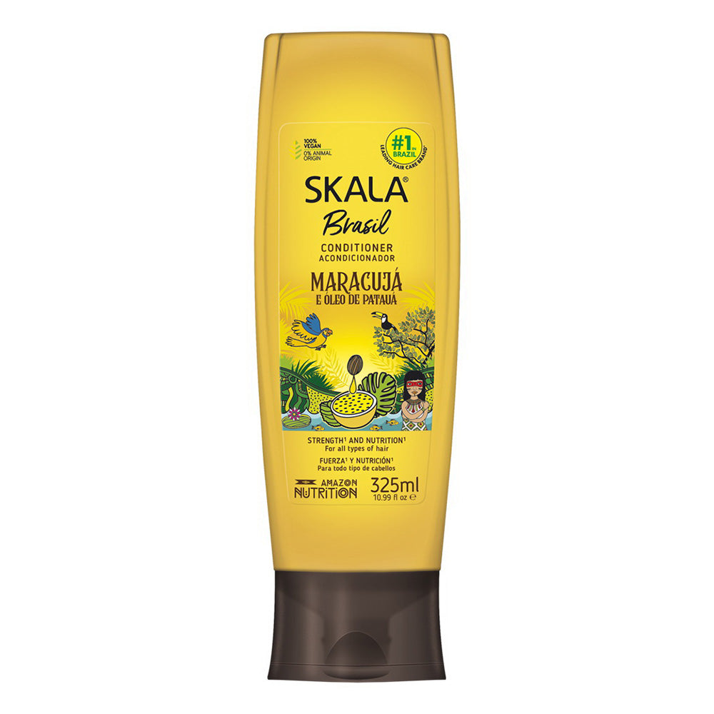 Skala Brasil Maracuja E Oleo De Pataua Fruit Hair Strengthening Conditioner 10.99Oz (325ml)